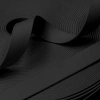 Noir (PT-006) PawTex® Sangle Enduite 25 mm