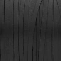 Noir - Lacets en Cuir de Kangourou 3 mm