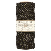 Black Gold - 1 mm - Cordon en chanvre de Hemptique - 62,5 mètres