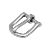 Nickelé boucle de ceinture 13 mm