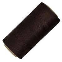 Brown #593 - 0.75 mm - Linhasita Waxed Polyester Cord (PE-3)
