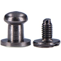 Bouton Rivet - 'Gun Metal' 6mm 