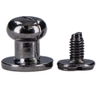 Bouton Rivet - 'Gun Metal' 8mm 