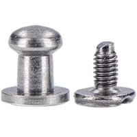 Bouton Rivet - Nickel Plated 6mm 