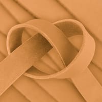 Camel 40 mm Greased Leather Strap (Pull-Up Leather) - ca. 140 cm