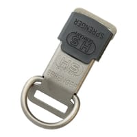 Cliclock™ 21 mm Anneau en D & Jacket Acier Inox Matt Noir