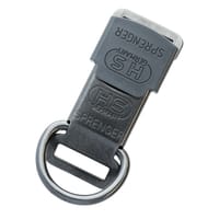 Cliclock™ 21 mm. Anneau en D & Jacket Acier Inox Noir