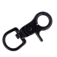 Clip Mousqueton 'Light Version' Noir 60 mm