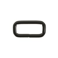 Square Ring 'Black' 20 x 3 mm