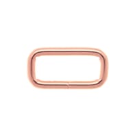 Rose Gold 20 x 3 mm Square Ring