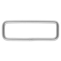 Bague carrée Acier inoxydable 50 x 3 mm