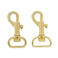 Brass Plated Snap Hook - 1 | 10 | 20 Pieces