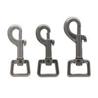Gun Metal Snap Hook - 1 | 10 | 20 Pieces