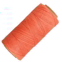 Coral #640 - 0,75 mm - Cordon en polyester ciré Linhasita (PE-3)