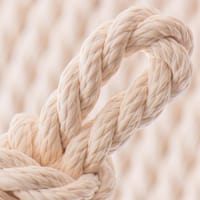 Cream PPM Twisted Rope - Ø 10mm Cream PPM Twisted Rope - Ø 10mm