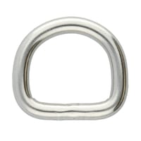 Acier Inoxydable 13 x 3 mm Anneau en D