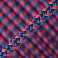 Bleu Foncé & Rouge | PPM D.B | Ø 6mm