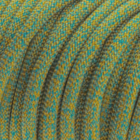 Dark Cyan & Fox Orange - Fusion - Dog Leash Rope - Ø 10mm (Nylon)