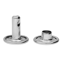 Rivet Fermé 'Plaqué Nickel' 11 mm