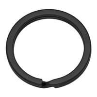 Black 20 x 3 mm Key Split Ring Black 20 x 3 mm Key Split Ring