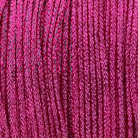 Fuchsia Corde à Paillettes - 2 mm Creuse