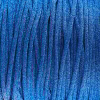 Bleu Corde à Paillettes - Plane 4 mm