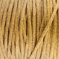 D'or Corde à Paillettes - Plane 4 mm