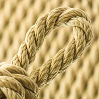 Doré PPM Cordage Torsadé - Ø 6 mm Doré PPM Cordage Torsadé - Ø 6 mm