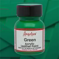 Vert - Peinture acrylique pour cuir Angelus - 29,5 ml (1 oz.)