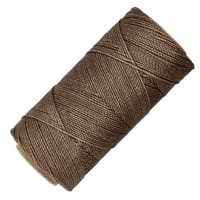 Hazelnut Brown #362 - 0.75 mm - Linhasita Waxed Polyester Cord (PE-3)