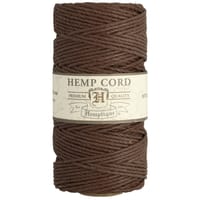 Dark Marron - 1.8 mm - Cordon en chanvre de Hemptique - 62,5 mètres