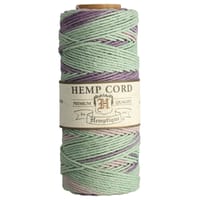 Pastel - 1 mm - Cordon en chanvre de Hemptique - 62,5 mètres