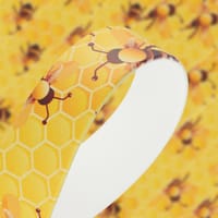 Honey Bee BioThane ‘BETA’ ® UV-printed 19 mm - 2.5 mm Per Meter
