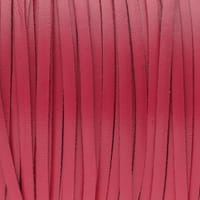 Hot Rose - Lacets en Cuir de Kangourou 3 mm