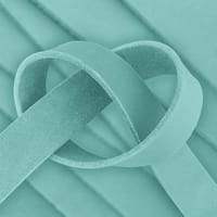 Ice Blue 25 mm Greased Leather Strap (Pull-Up Leather) - Ca. 140 cm