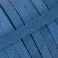 Lanière en cuir graissé Royal Bleu 10 mm (cuir Pull-Up) par mètre
