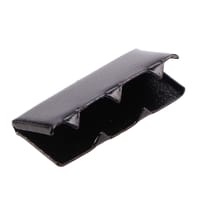 Metal Crimp End Webbing 20 mm - Nickel Noir