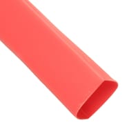 12,7 mm Gaine Thermorétractable Rouge - Pièce de 50 cm