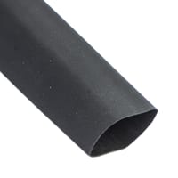 12,7 mm Gaine Thermorétractable Noir - Pièce de 50 cm