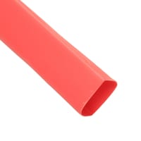 9,5 mm Gaine Thermorétractable Rouge - Pièce de 50 cm