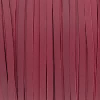 Cerise - Lacet en cuir de kangourou - 3 mm