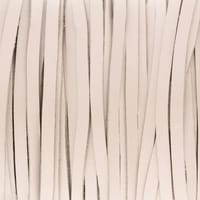 White - Kangaroo Leather Lace - 3 mm White - Kangaroo Leather Lace - 3 mm