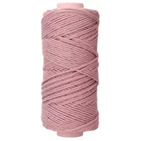 Lavender Pink 3 mm. Macramé Cotton Cord (Single Strand) - 150 m