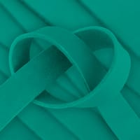 Turquoise 20 mm Greased Leather Strap (Pull-Up Leather) - Ca. 140cm