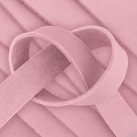 Lilac 20 mm Greased Leather Strap (Pull-Up Leather) - 140 cm