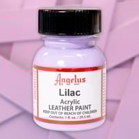 Lilas - Peinture acrylique pour cuir Angelus - 29,5 ml (1 oz.)