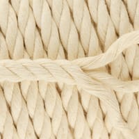 Sand 5 mm Macramé Twisted Cotton Rope
