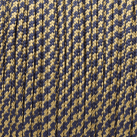 Marine Blue & Gold Spiral Paracord Type II