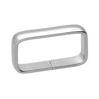 Metal Square Ring Flat 26 mm