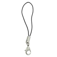 Lanière pour Téléphone Portable Noir Lanière pour Téléphone Portable Noir